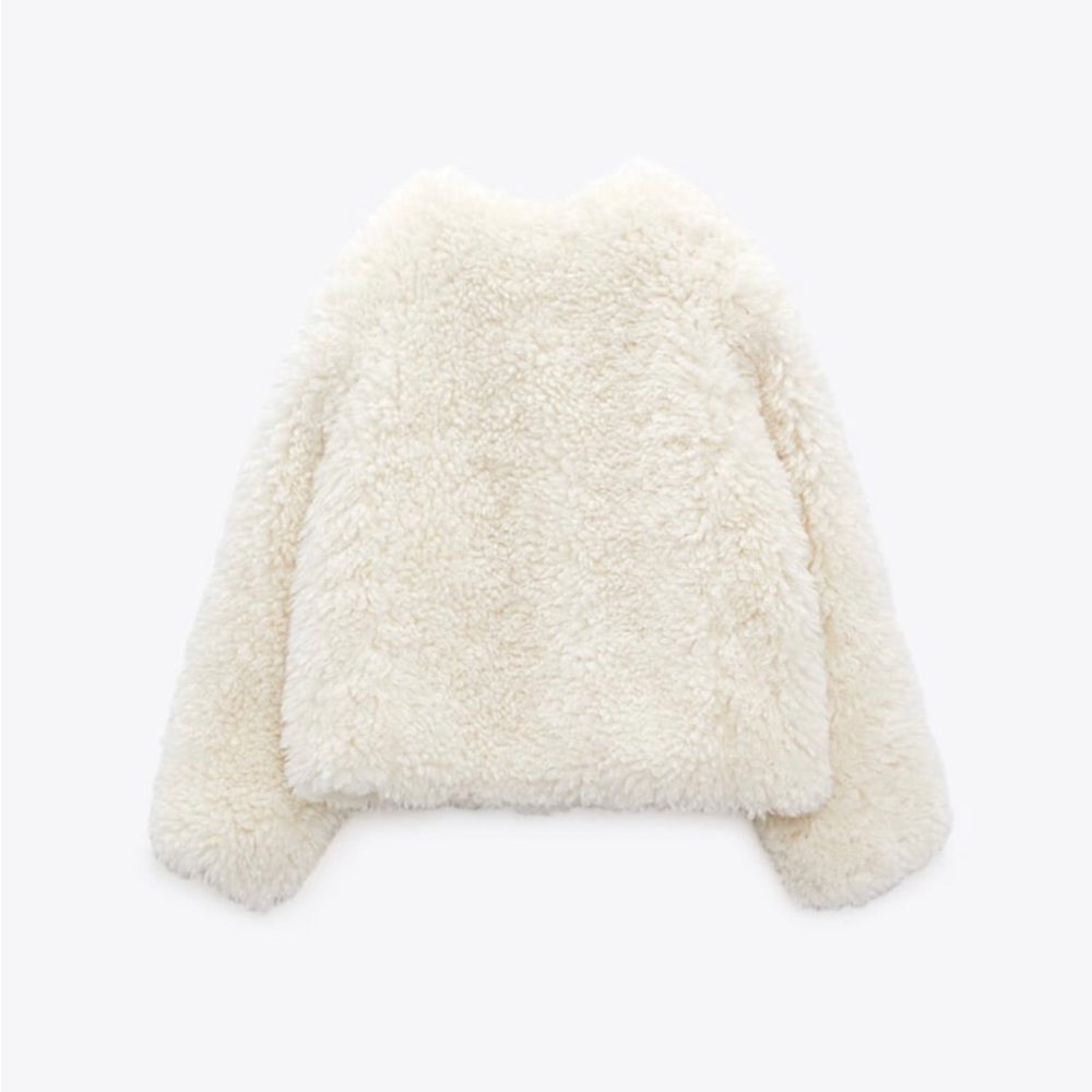 Faux fur jacket - Picture 5 of 12